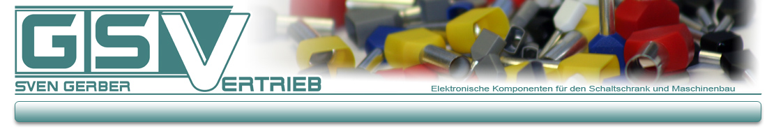 GSV-Vertrieb | Vertrieb von elektronischen Komponenten für den Schaltschrank und Maschinenbau